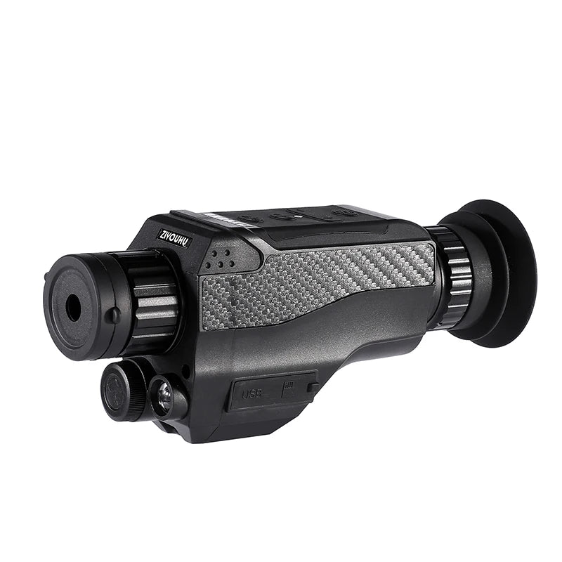 Night Vision Device Digital Infrared Camera 4-32X Zoom Monocular Receive External Infrared Illuminator Night Viewer for Hunting