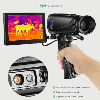 New Upgrade S243pro Thermal Imaging Monocular Laser Red Dot Crosshair Cursor Aiming Hunting Observation Infrared Thermal Imager