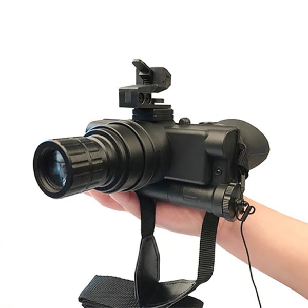 Gen2+ Military Night Vision Binocular Goggles High Magnification Tactical Infrared Night Vision Head Mounted for Outdoor Hunting